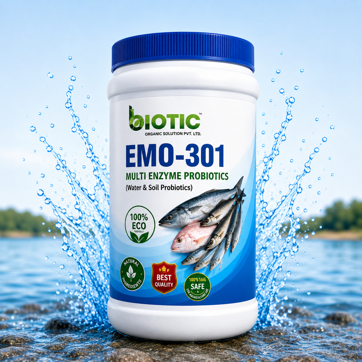 Biotic EMO-301 Multi Enzyme Probiotics